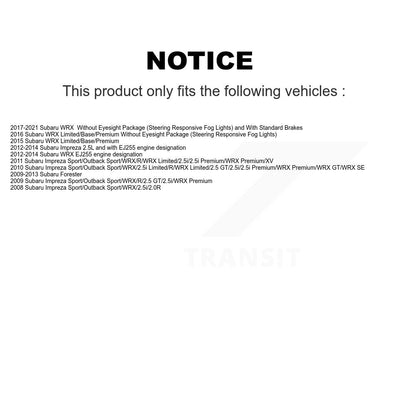 [Arrière] Étrier de frein pour Subaru Impreza Forester WRX KBC-100396