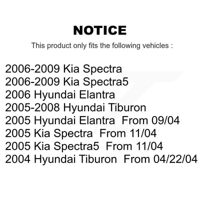 [Arrière] Étrier de frein pour Hyundai Kia Spectra Elantra Tiburon Spectra5 KBC-100415