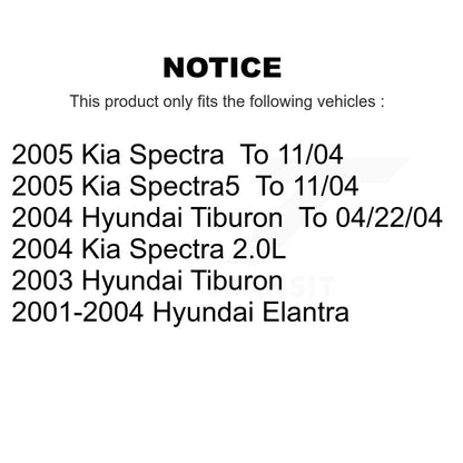 [Arrière] Étrier de frein pour Hyundai Elantra Kia Spectra Tiburon Spectra5 KBC-100416