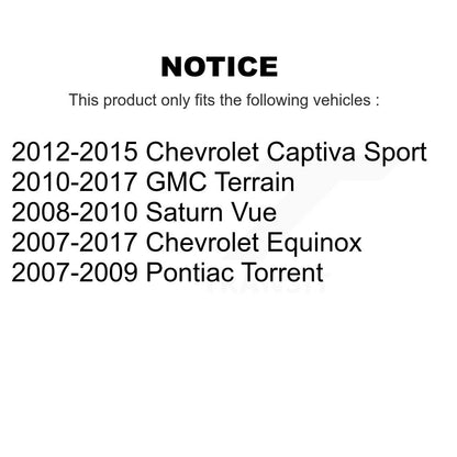 [Arrière] Étrier de frein pour Chevrolet Equinox GMC Terrain Pontiac Torrent Saturn Vue Sport KBC-100419