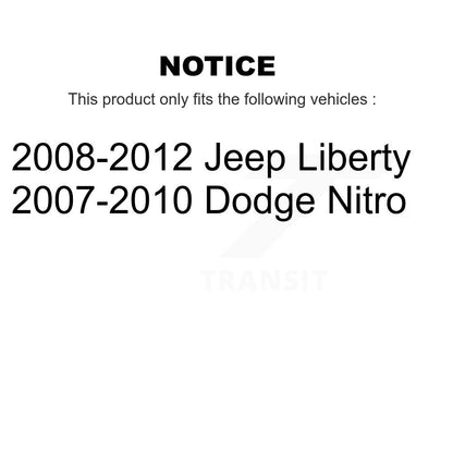 [Arrière] Étrier de frein pour Jeep Liberty Dodge Nitro KBC-100435