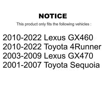 [Arrière] Étrier de frein pour Toyota 4Runner Lexus GX460 Sequoia GX470 KBC-100438