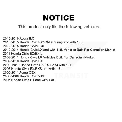 [Arrière] Étrier de frein pour Honda Civic Acura ILX CSX KBC-100440