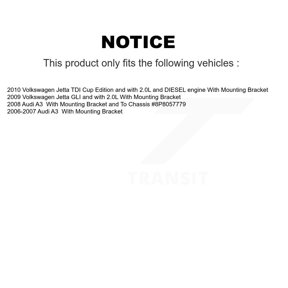 [Avant et Arrière] Étrier de frein pour Volkswagen Jetta Audi A3 KBC-100465