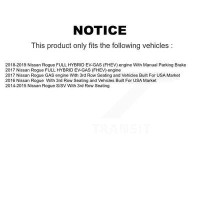 [Avant et Arrière] Étrier de frein pour Nissan Rogue KBC-100489