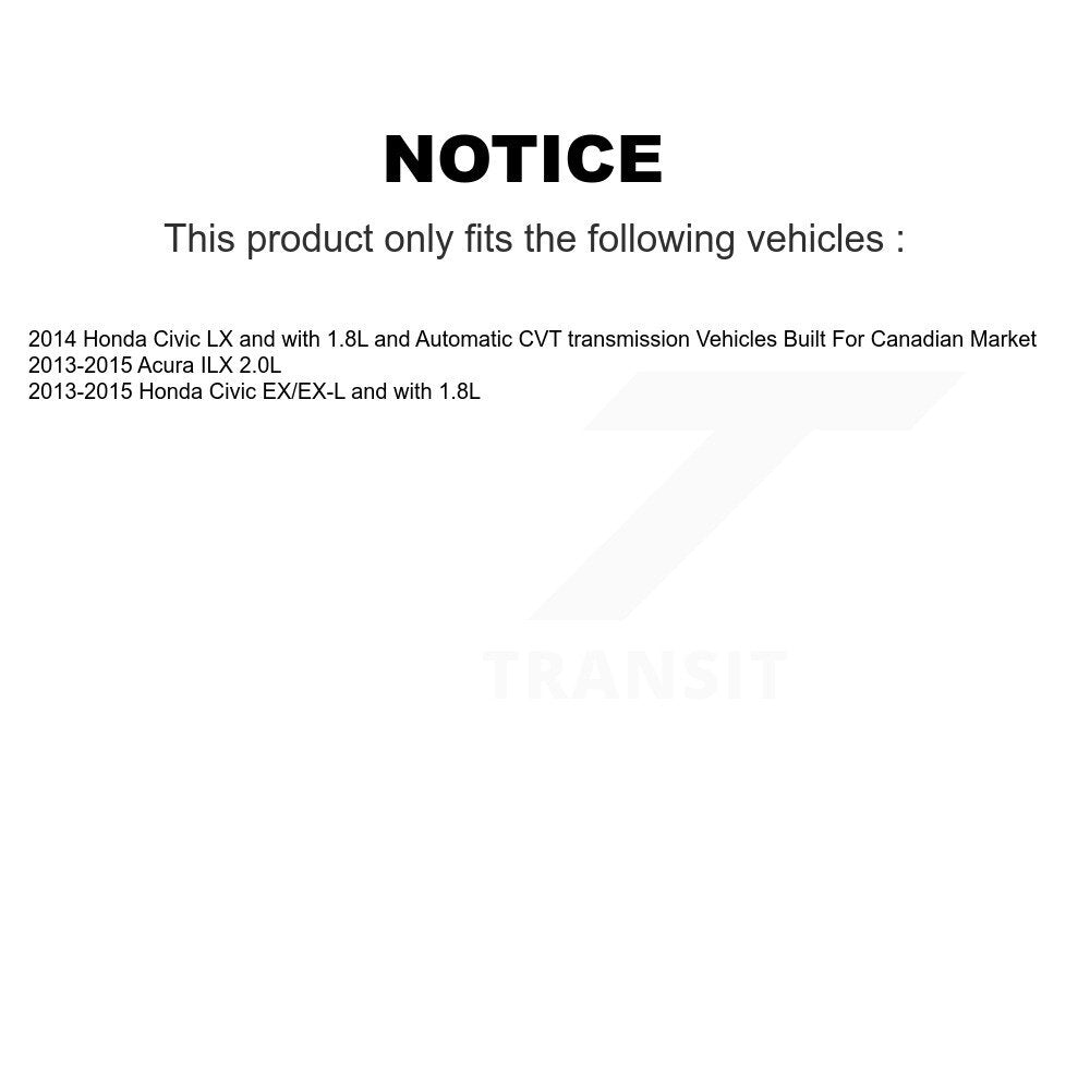 [Avant et Arrière] Étrier de frein pour Honda Civic Acura ILX KBC-100501