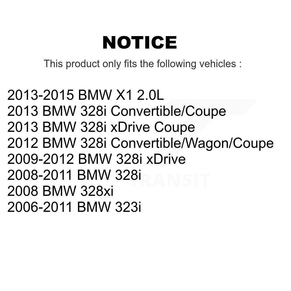 [Avant et Arrière] Étrier de frein pour BMW 328i xDrive 323i X1 328xi KBC-100523