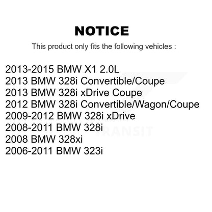 [Avant et Arrière] Étrier de frein pour BMW 328i xDrive 323i X1 328xi KBC-100523