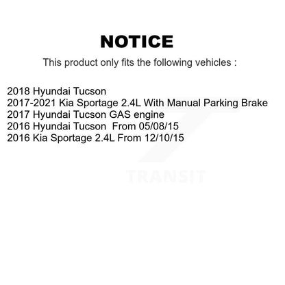 [Avant et Arrière] Étrier de frein pour Hyundai Tucson Kia Sportage KBC-100538