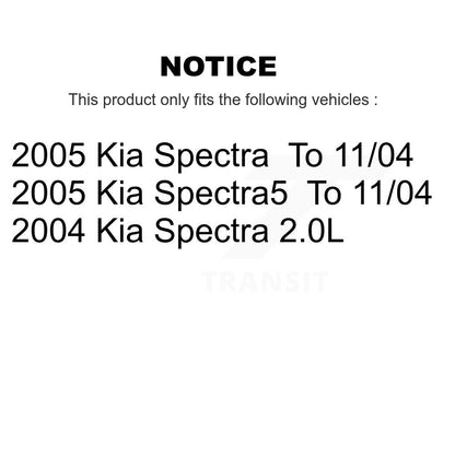 [Avant et Arrière] Étrier de frein pour Kia Spectra Spectra5 KBC-100542