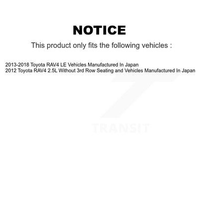 [Avant et Arrière] Étrier de frein pour Toyota RAV4 KBC-100546