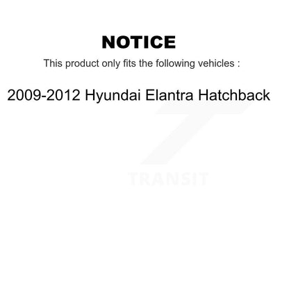 [Avant et Arrière] Étrier de frein pour 2009-2012 Hyundai Elantra Hatchback KBC-100555