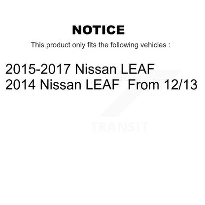 [Avant et Arrière] Étrier de frein pour Nissan LEAF KBC-100582