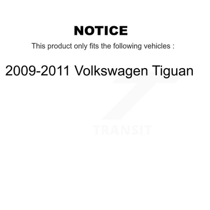 [Avant et Arrière] Étrier de frein pour 2009-2011 Volkswagen Tiguan KBC-100584