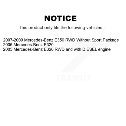 [Avant et Arrière] Étrier de frein pour Mercedes-Benz E350 E320 KBC-100593