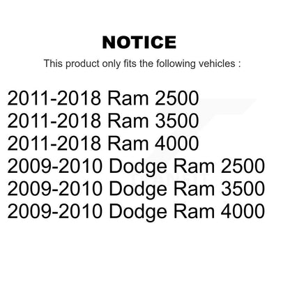 [Avant] Étrier de frein pour Ram 3500 2500 Dodge 4000 KBC-100599