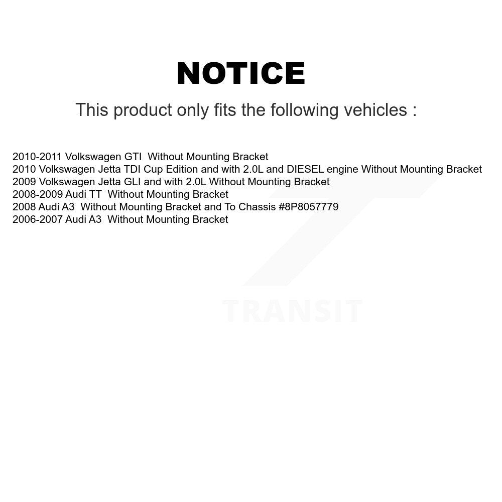 [Avant et Arrière] Étrier de frein pour Volkswagen Jetta GTI Audi A3 TT KBC-100605