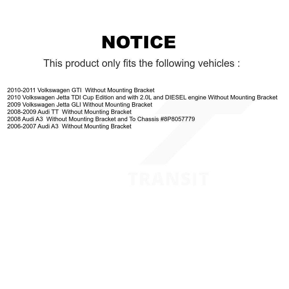 [Arrière] Étrier de frein pour Volkswagen Jetta GTI Audi A3 TT KBC-100606