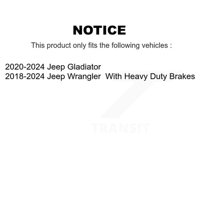 [Avant] Étrier de frein pour Jeep Wrangler Gladiator KBC-100611