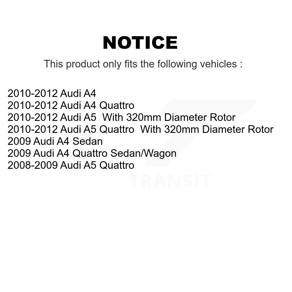 [Avant et Arrière] Étrier de frein pour Audi A4 Quattro A5 KBC-100776