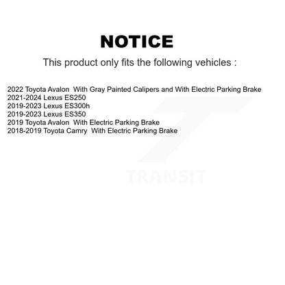 [Avant et Arrière] Étrier de frein pour Toyota Camry Lexus ES350 ES300h ES250 Avalon KBC-100783