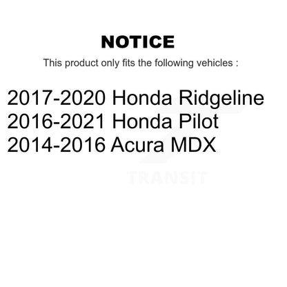 [Avant et Arrière] Étrier de frein pour Honda Pilot Ridgeline Acura MDX KBC-100868