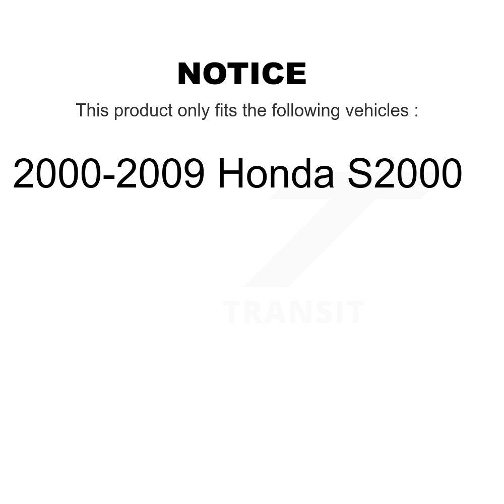 [Avant] Disque et plaquette de frein pour 2000-2009 Honda S2000 KC8-100011C