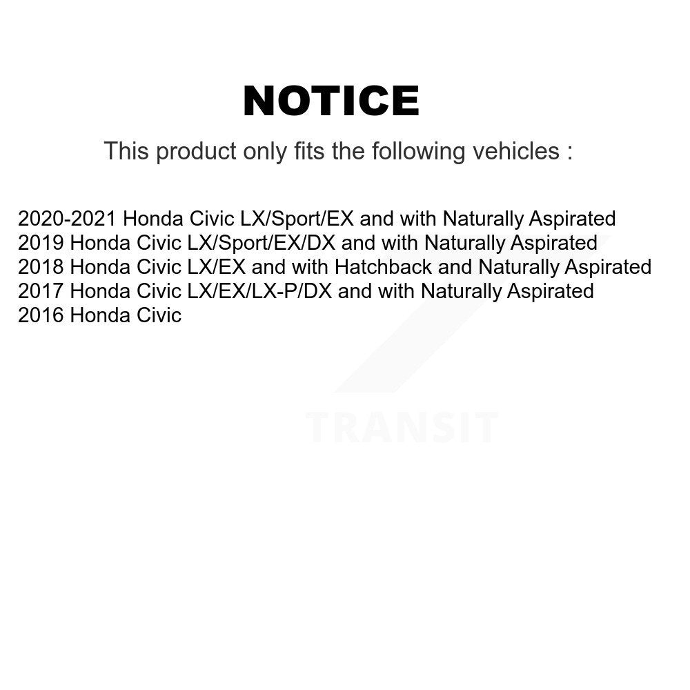 [Avant] Disque et plaquette de frein pour Honda Civic KC8-100096N