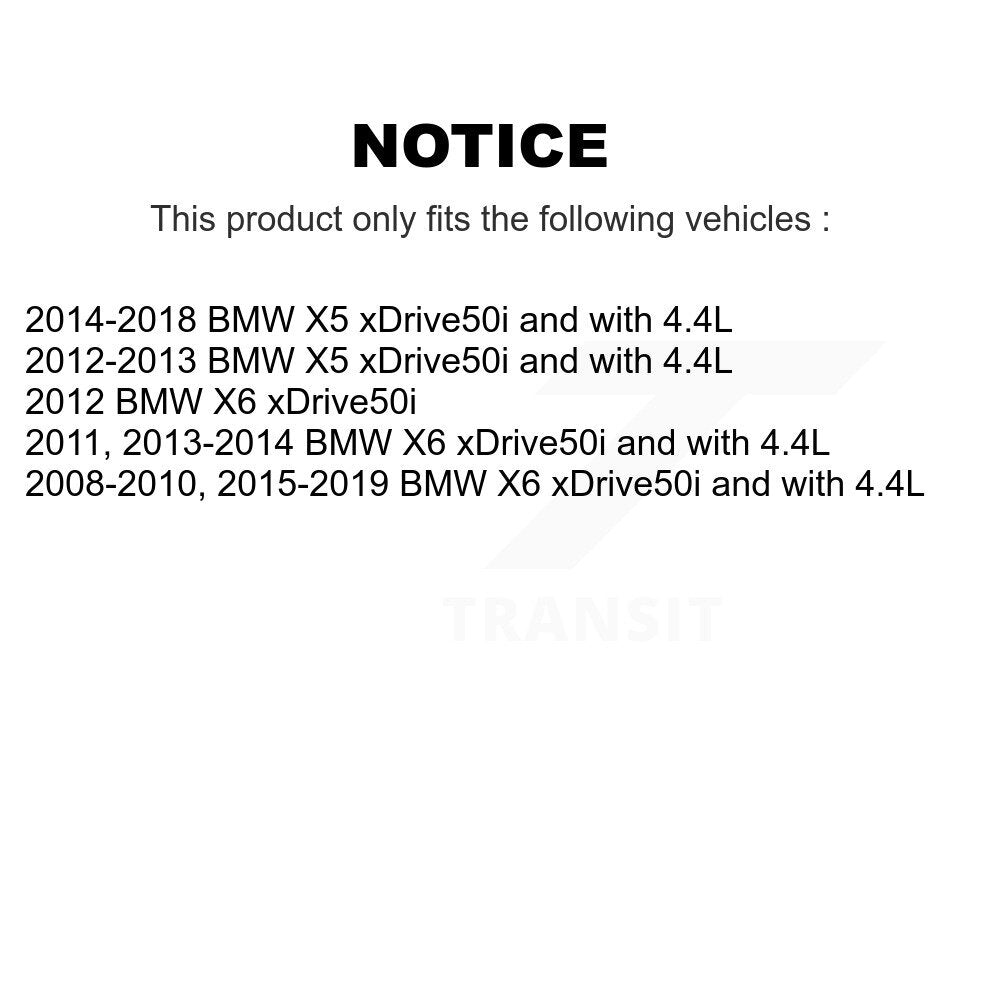 [Avant] Disque et plaquette de frein pour BMW X5 X6 KC8-100126P