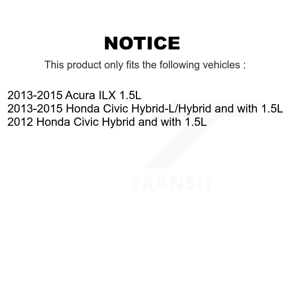 [Avant] Disque et plaquette de frein pour Honda Civic Acura ILX KC8-100138P