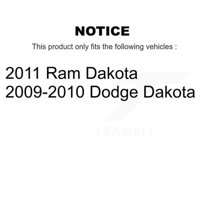 [Avant] Disque et plaquette de frein pour Dakota Dodge Ram KC8-100198C