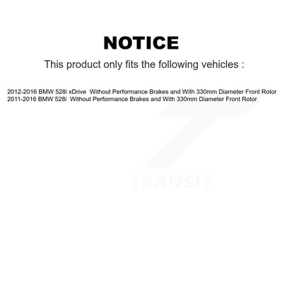 [Avant] Disque et plaquette de frein pour BMW 528i xDrive KC8-100224C