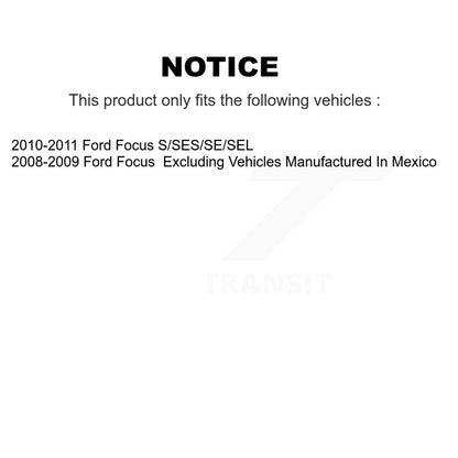 [Avant] Disque et plaquette de frein pour Ford Focus KC8-100262P