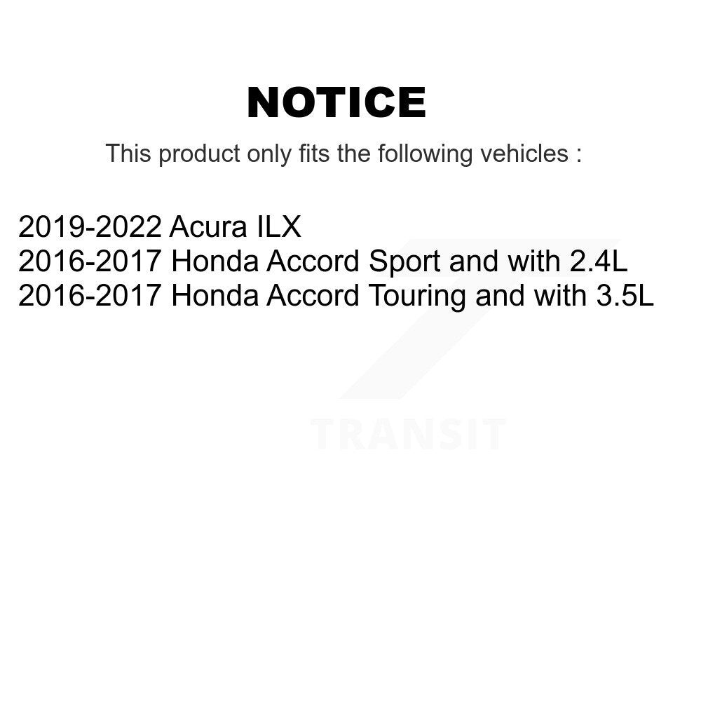 [Avant] Disque et plaquette de frein pour Honda Accord Acura ILX KC8-100279C