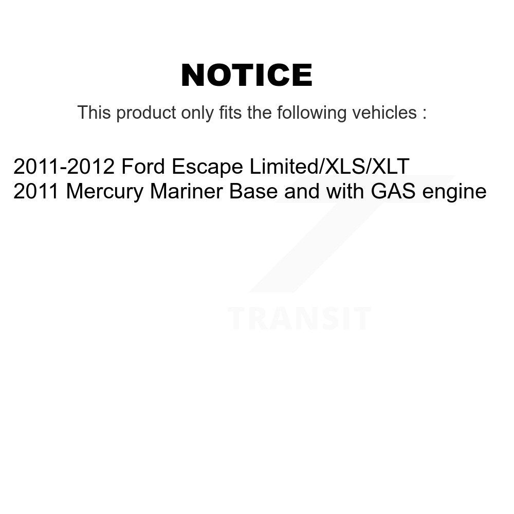 [Avant] Disque et plaquette de frein pour Ford Escape Mercury Mariner KC8-100329P
