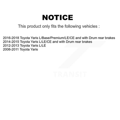[Avant] Disque et plaquette de frein pour Toyota Yaris KC8-100352P