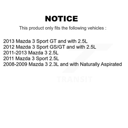 [Avant et Arrière] Disque et plaquette de frein pour Mazda 3 Sport KC8-101011C