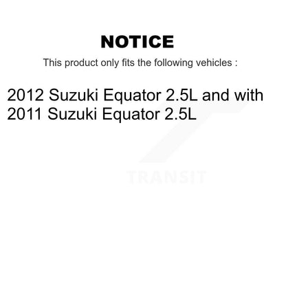 [Avant et Arrière] Disque et plaquette de frein pour Suzuki Equator KC8-101023C