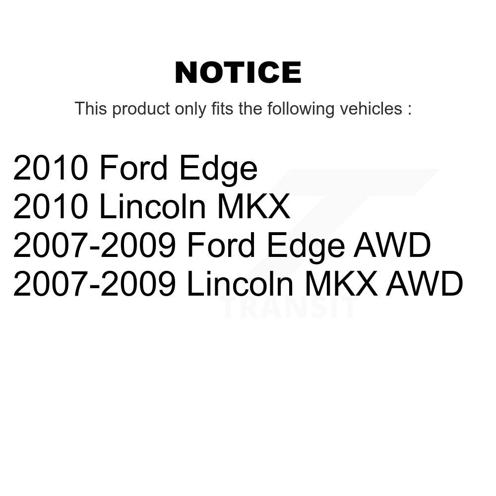 [Avant et Arrière] Disque et plaquette de frein pour Ford Edge Lincoln MKX KC8-101069C