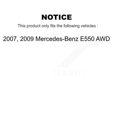 [Avant et Arrière] Disque et plaquette de frein pour Mercedes-Benz E550 AWD KC8-101175C