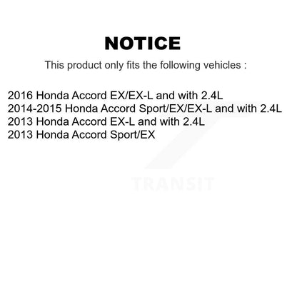[Avant et Arrière] Disque et plaquette de frein pour Honda Accord KC8-101224C