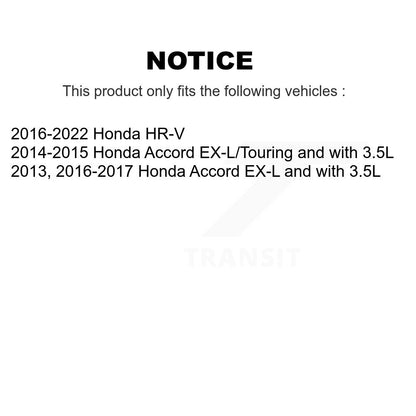 [Avant] Disque et plaquette de frein pour Honda HR-V Accord KCD-100015T