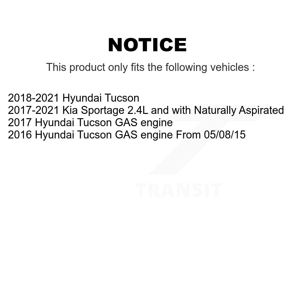 [Avant] Disque et plaquette de frein pour Hyundai Tucson Kia KCD-100069P