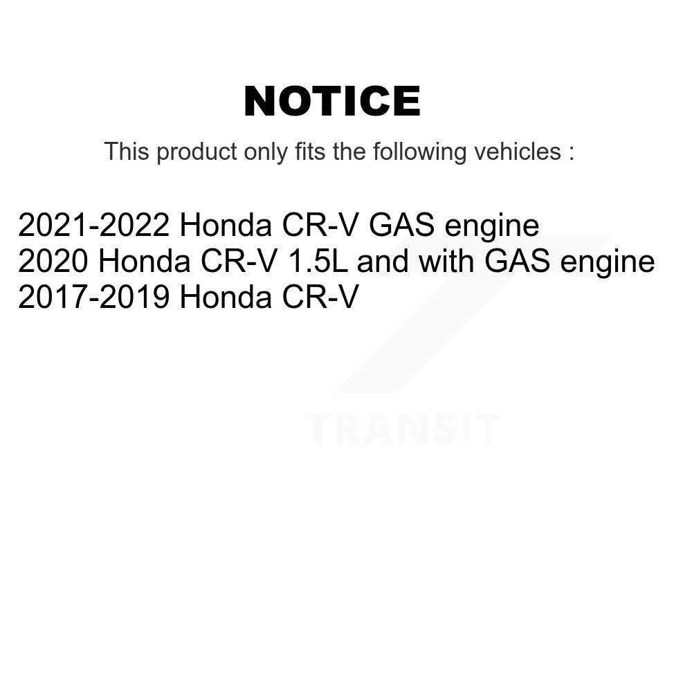 [Avant] Disque et plaquette de frein pour Honda CR-V KCD-100145C