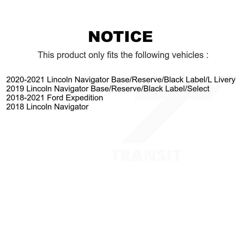[Avant] Disque et plaquette de frein pour Ford Expedition Lincoln KCD-100174N