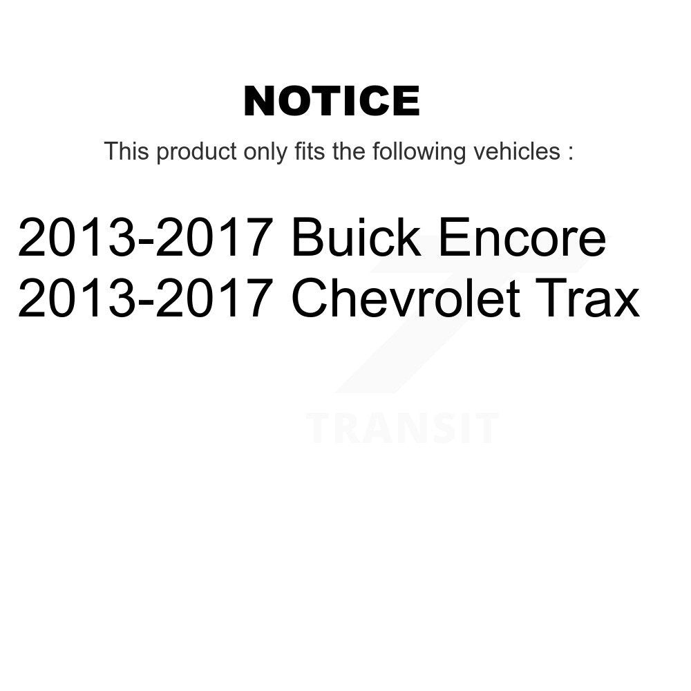 [Avant] Disque et plaquette de frein pour Chevrolet Trax Buick KCD-100679P