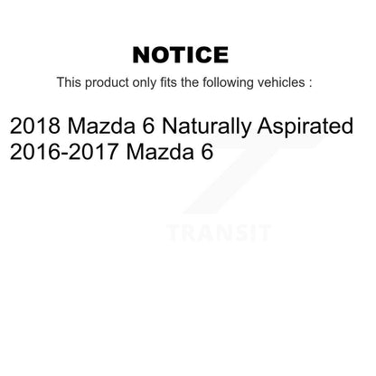 [Avant et Arrière] Disque et plaquette de frein pour Mazda 6 KCD-100747N