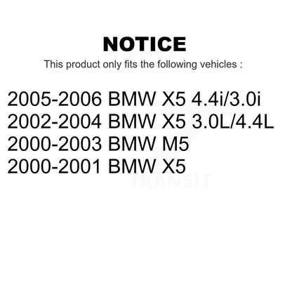 [Avant + Arrière] Kit de plaquette (céramique) de frein pour BMW X5 M5 KCN-100150