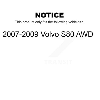 [Avant + Arrière] Kit de plaquette (céramique) de frein pour 2007-2009 Volvo S80 AWD KCN-100270