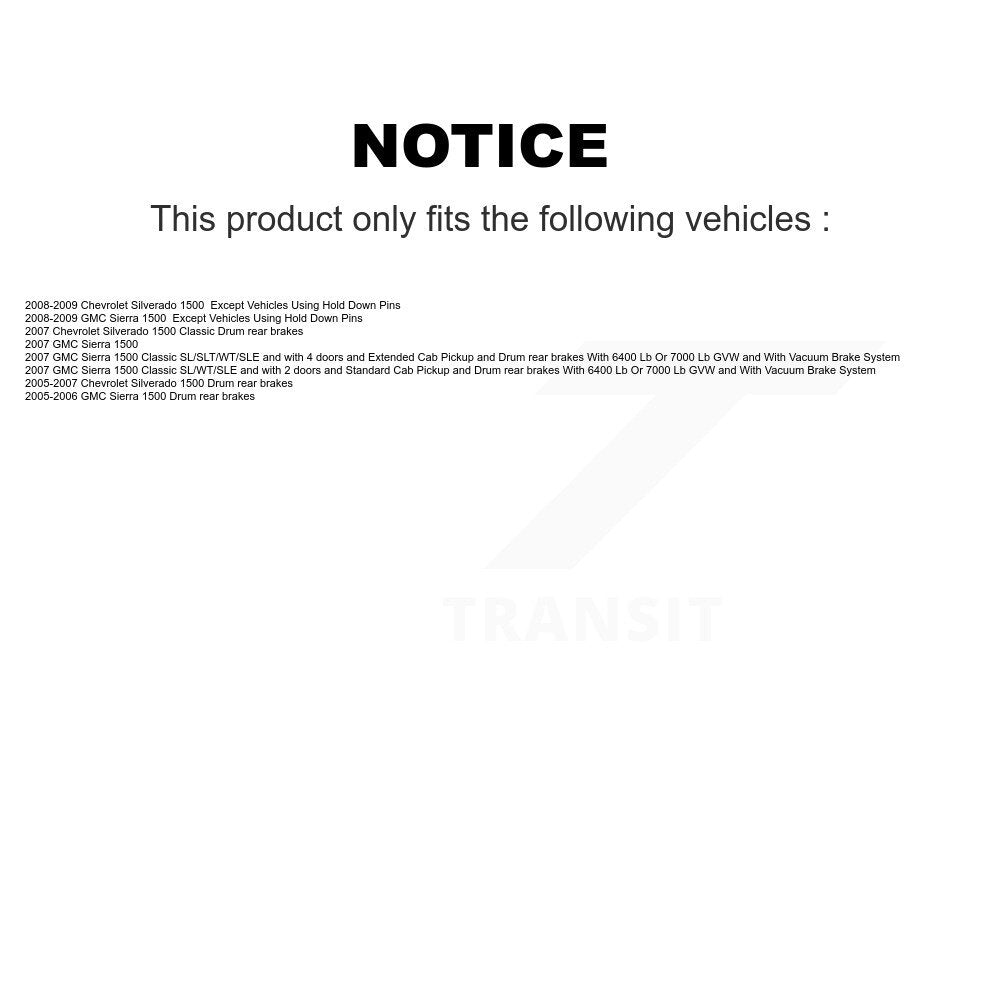 [Avant + Arrière] Kit de plaquette (céramique) de frein pour Chevrolet Silverado 1500 GMC Sierra Classic KCN-100382
